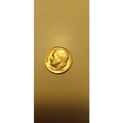1965- roosevelt dime full date free shipping no reserve