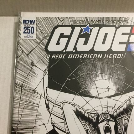2018 Wondercon IDW GI Joe: A Real American Hero B&W Variant #250
