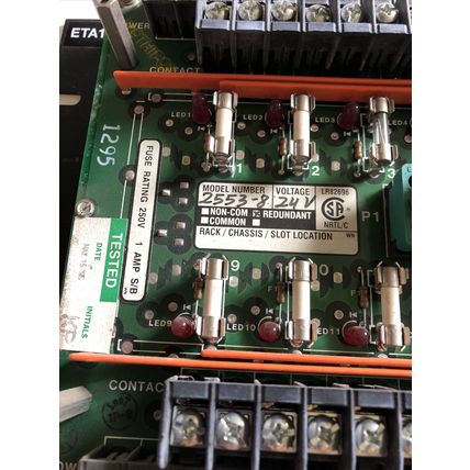 1 Set,(2pcs) TRICONEX 3000110-380,2553-8 24V REV TRICON SET TERM,7400056-380,BP