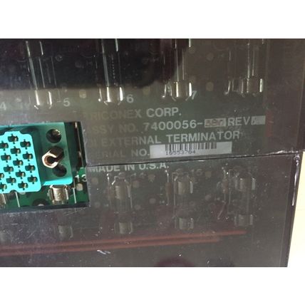 1 Set,(2pcs) TRICONEX 3000110-380,2553-8 24V REV TRICON SET TERM,7400056-380,BP