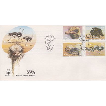 South West Africa 1985 Ostrych FDC