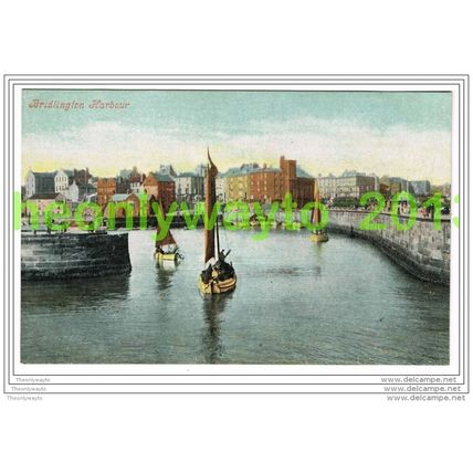 BRIDLINGTON HARBOUR, YORKSHIRE, ENGLAND, 1900/10s?, Postcard