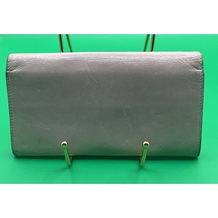 A Very Rare HTF Beige See By Chloe Snap Leather Wallet