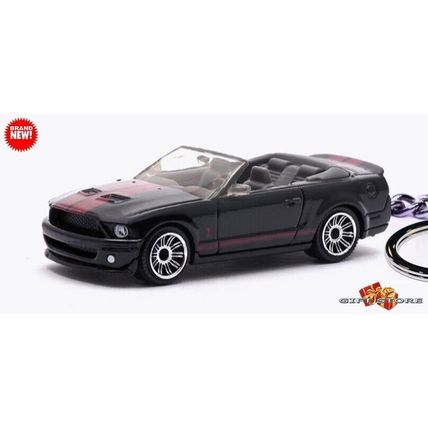RARE KEYCHAIN BLACK FORD/SHELBY MUSTANG™ CONVERTIBLE Ltd. Ed. GREAT GIFT