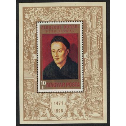 Hungary 500th Birth Anniversary of Albrecht Durer artist MS 1971 MNH SG#MS2592