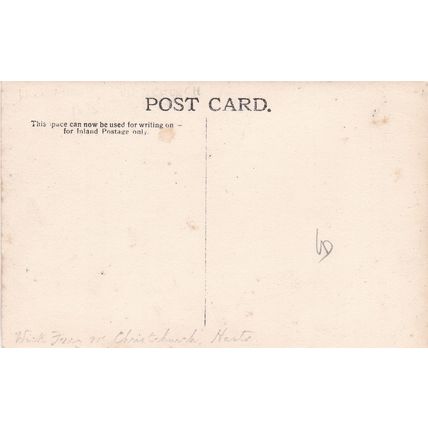 B577 WICK FERRY NR CHRISTCHURCH. PRINTED POSTCARD