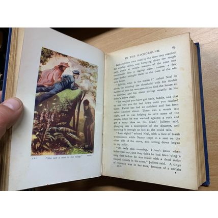 c1909 BESSIE MARCHANT "JULIETTE THE MAIL CARRIER" ANTIQUE ILLUSTRATED BOOK (P5)