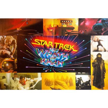 1982’s STAR TREK II: THE WRATH OF KHAN original advance film program foldout