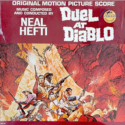 1966’s DUEL AT DIABLO Neal Hefti western soundtrack record album