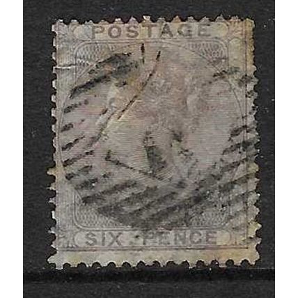 GB 1856 QUEEN VICTORIA 6d USED SG69