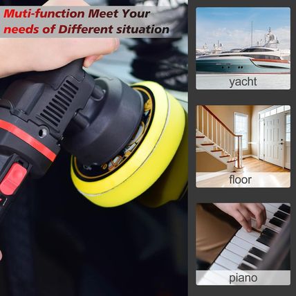 AOBEN Car Buffer Polisher,6 Inch Dual Action Polisher,Random Buffer Polisher Kit