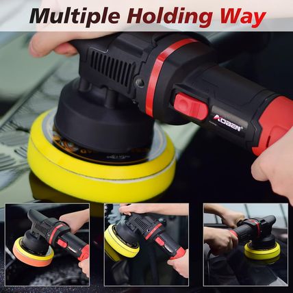 AOBEN Car Buffer Polisher,6 Inch Dual Action Polisher,Random Buffer Polisher Kit