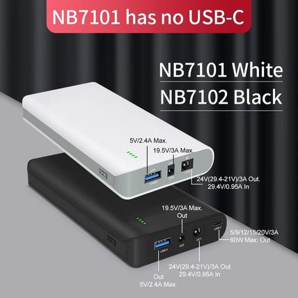 Talentcell Lithium Ion Battery Pack NB7102, Rechargeable 17500Mah 64.75Wh Li-Ion