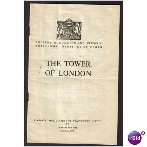 TOWER OF LONDON OFFICIAL PROGRAMME 1953