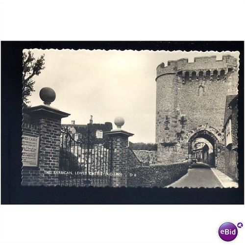 Sussex LEWES CASTLE Postcard (D8) by Norman