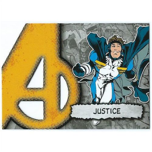 2012 Marvel Beginnings 2 Avengers Die-Cut - #A-22 - Justice