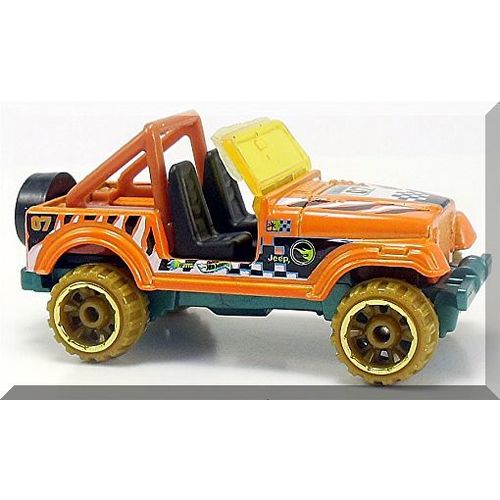 Hot Wheels - Jeep CJ-7: HW Off-Road 2015 - Jungle Rally #101/250 *Treasure Hunt*