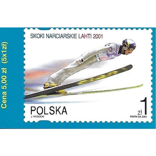 1) Mi 3878 x 5: Stamp Booklet: World Classic Seniors Championships, Lahti.
