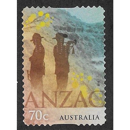 AUS 1977 70c (S/A) ' ANZAC' FINE USED (EBID66-746)