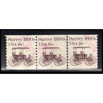 Used 1907 18c Surrey Very Fine PNC 9/3 PA2454