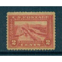 398 2c Panama Canal Fine MHR M06096