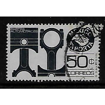 MEXICO 1975 50c ELECTRONIC COMPONENT BLACK SG 1472 FINE USED#