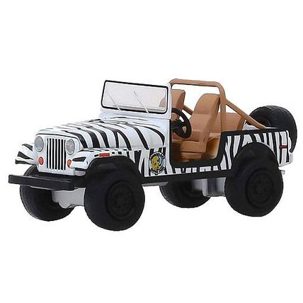 Greenlight - 1976 Jeep CJ-7: Hollywood Series 25 (2019) *Ace Ventura 2 / White*