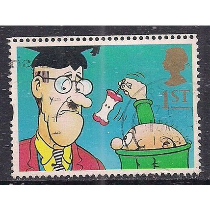 GB 1993 QE2 1st Greetings Gift Giving Teacher & Wilfred SG 1648 ( 1216 )