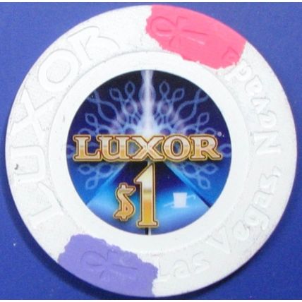 Luxor. $1 Casino Chip. Las Vegas, NV. Z23.