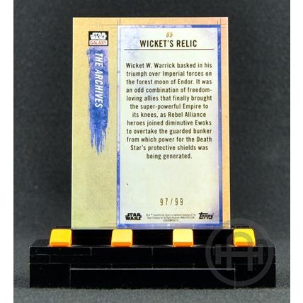 Topps Star Wars Galaxy 2018 – Base Card #85 – Purple Parallel 97/99