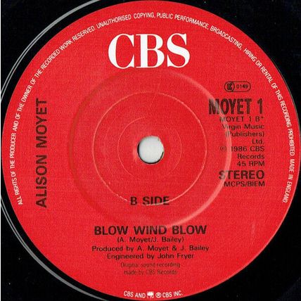 Alison Moyet - Is This Love? 7", Single Near Mint (NM or M-)