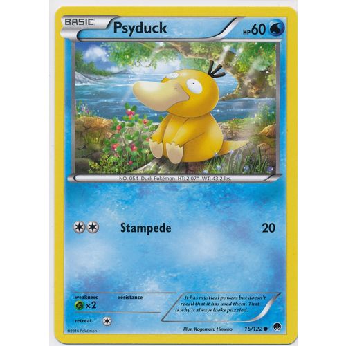 Pokemon XY BREAKPoint #016/122 Psyduck