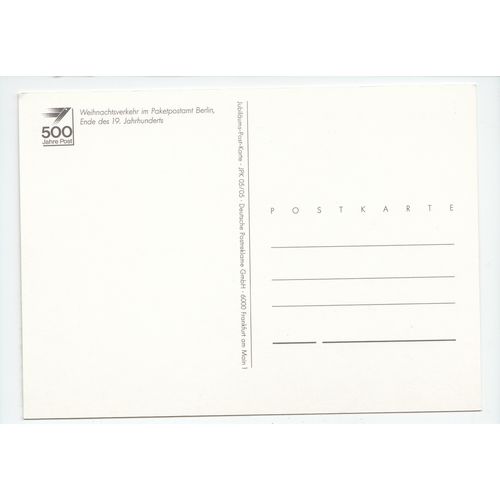 German Postal Workers Modern Postcard G4