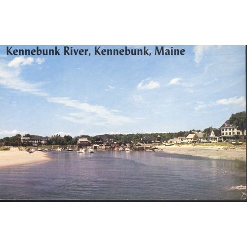 USA Postcard - Kennebunk River, Maine