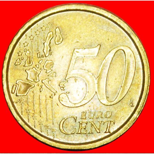 NORDIC GOLD (1999-2006): SPAIN ★ 50 EURO CENT 2001! LOW START★ NO RESERVE!