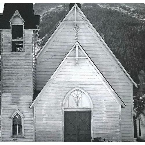 Eliot Porter Photo Print CHURCH Silverton CO 1951 b/w Americana wall art orig