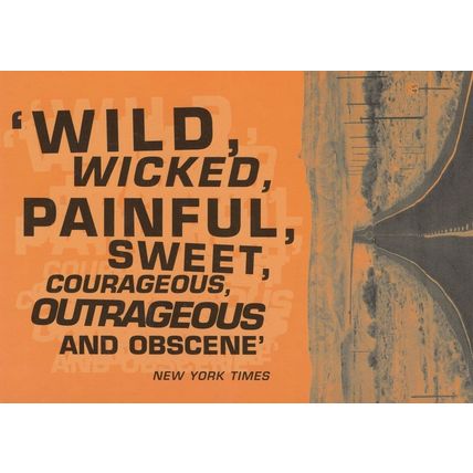 Bordersnakes James Crumley Rare Book Launch Advertising Postcard