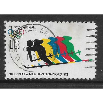 USA 1972 OLYMPIC GAMES MUNICH 11c SKIING SG A 1467 FINE USED