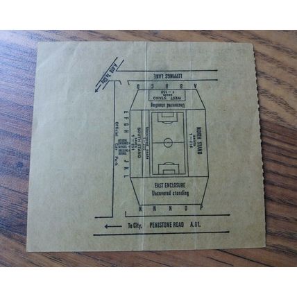 1968 FA Cup 5th Round Programme & Ticket, Sheff Weds vs Chelsea