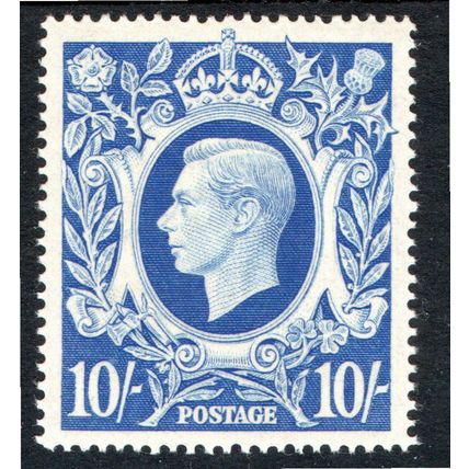 Sg478b 10s Ultramarine P.O.Fresh Mint never hinged (G225)