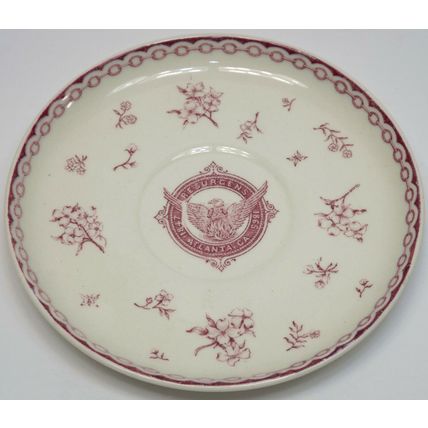 WEDGWOOD Etruria Resurgens City Council Atlanta 1942 TEA CUP SAUCER SET 5 of 48