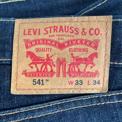 Levi Strauss & Co Mens 541 Denim Blue Jeans Pants 33/34