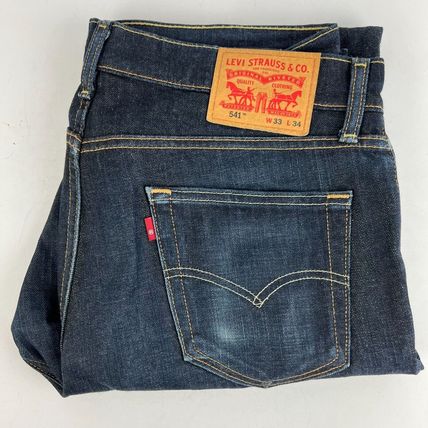 Levi Strauss & Co Mens 541 Denim Blue Jeans Pants 33/34