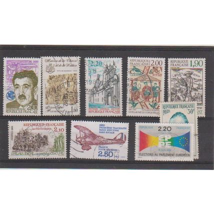 France 1980s x 9 inc Middle Ages, Paris to New York flight, European Elections