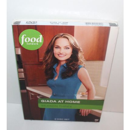 Giada De Laurentiis FOOD NETWORK 2 DVDs Season 3 Recipes 12 Episodes New Gift