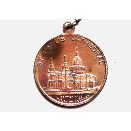 1924 Wembley British Empire Exhibition Rare Suspension Badge, St Pauls Cathedral