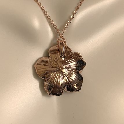 SET Necklace Earrings Black Rose with Rhinestone #940