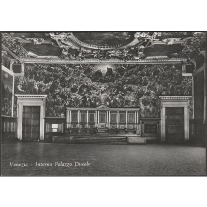 La Gloria del Paradiso, Palazzo Ducale, Venezia, c1950 - Grafolux Foto Cartolina