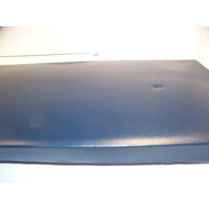1965 CHRYSLER IMPERIAL BLUE PADDED DASH TRIM 2 PCS OEM LEBARON CROWN