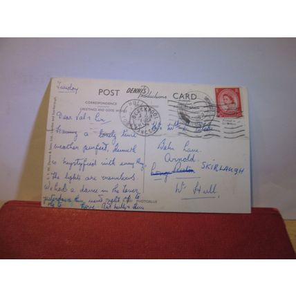 TOWER BALLROOM, BLACKPOOL, LANCASHIRE used postcard by E T W Dennis 1959 pm =